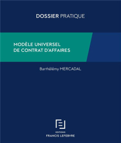Modèle universel de contrat d'affaires - Mercadal Barthélémy
