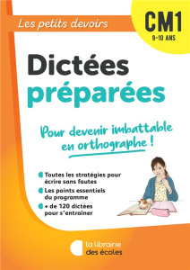 Dictées préparées CM1 - Chardonnet Marie