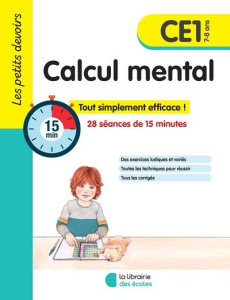 Calcul mental CE1. Edition 2023 - Fontaine Vincent ; Gravier Alice