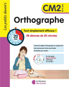 Orthographe CM2. 28 séances de 20 minutes - Chardonnet Marie ; Gravier Alice
