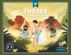 Thésée et le minotaure. Avec 1 QR code - Crété Patricia ; Wennagel Bruno ; Ferret Mathieu ;
