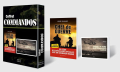 Coffret Commandos. Pac en 2 volumes : Chef de guerre ; Carnet de bord d'un commando marine - Saillans Louis