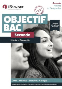 Histoire et géographie 2de. Cours, méthode, exercices, corrigés, Edition 2021 - Vrain Cécile