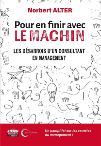 Pour en finir avec le machin. Les désarrois d'un consultant en management - Alter Norbert
