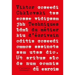 Technique du métier d'écrivain - Chklovski Victor ; Lequesne Paul