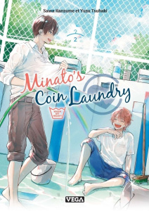 Minato's Coin Laundry - Wash my heart ! Tome 2 - Tsubaki Yuzu ; Kanzume Sawa ; Kakiichi Yuki ; B. N
