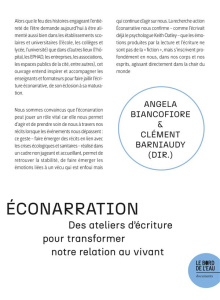 L'éconarration. Des ateliers d'écriture pour transformer notre relation au vivant - Biancofiore Angela ; Barniaudy Clément