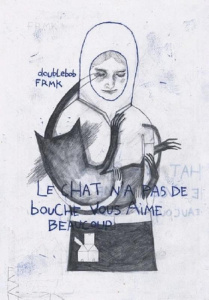 Le chat n'a pas de bouche vous aime beaucoup - DOUBLEBOB