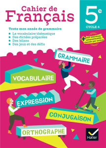 Mon cahier de Français 5e cycle 4. Edition 2023 - Haudiquet Fabienne ; Marcellesi Laëtitia