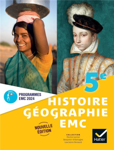 Histoire Géographie EMC 5e. Edition 2024 - Ivernel Martin ; Villemagne Benjamin ; Renauld Lau