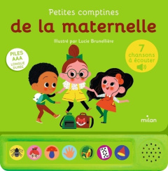 Petites comptines de la maternelle - Brunellière Lucie ; Mendil Joana ; Pradeau Laurent