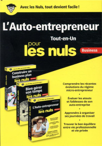 L'auto-entrepreneur tout-en-un pour les nuls business. Coffret en 3 volumes : Construire un business - Leclercq Grégoire ; Gouilly-Frossard Marie ; Zelle