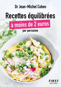 Recettes équilibrées à moins de 2 euros par personne - Cohen Jean-Michel