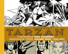 Tarzan L'intégrale des Newspaper Strips Volume 2 : 1969-1971 - Manning Russ ; Rice Burroughs Edgar ; Louet Philip
