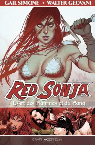 Red Sonja Tome 2 : L'art des flammes et du sang - Simone Gail ; Geovani Walter