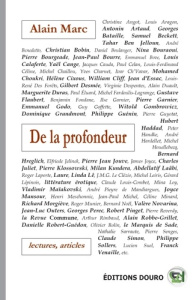 De la Profondeur - Marc Alain