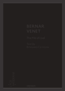 the Pile of Coal - Ceysson Bernard