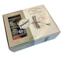 Ma box crochet DIY le petit Lapin. Avec 3 fils de couleur 100% coton, 1 crochet, du rembourrage, et - Bayard Marie-Noëlle ; Vauzeilles Françoise