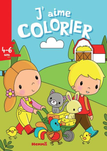J'aime colorier ferme - Lescoat Elen