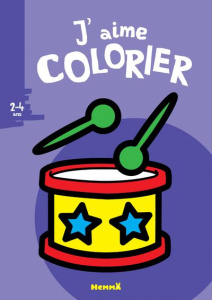 J'aime colorier Tambour - Pernot Valérie