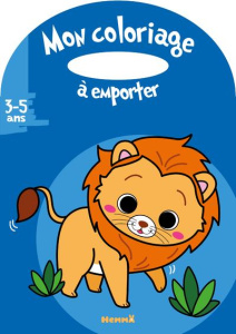 Mon coloriage à emporter Lionceau - Madeddu Estelle
