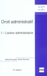 DROIT ADMINISTRATIF - TOME 1 - ROUSSET (DIR )