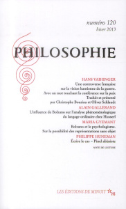 Philosophie N° 120, hiver 2013 - Pradelle Dominique