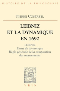 LEIBNIZ ET LA DYNAMIQUE EN 1692 - COSTABEL