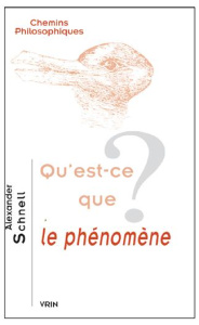 QU'EST-CE QUE LE PHENOMENE? - SCHNELL