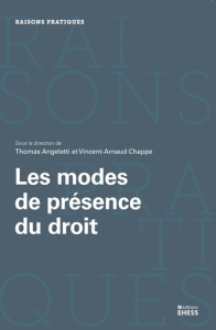 Les modes de présence du droit - Angeletti Thomas ; Chappe Vincent-Arnaud