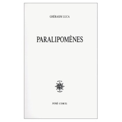 Paralipomènes - Luca Ghérasim