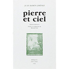 Pierre et ciel. 1917-1918 - JIMENEZ JUAN RAMON