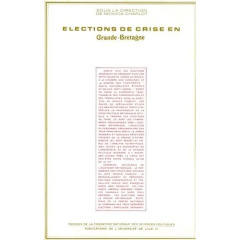 Elections de crise en Grande-Bretagne - Charlot Monica