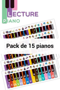 Outil piano. Pack de 15 - MONNIER-MURARIU S.