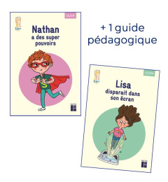 Français CE/CM Quartier libre. Pack en 3 volumes : Lisa disparait dans son écran ; Nathan a des supe - Aznag Boualem ; Grulet Stéphane ; Tourat Marie