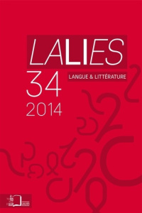 Lalies N° 34/2014 - Bortolussi Bernard ; Bouffartigue Jean ; Briand Mi