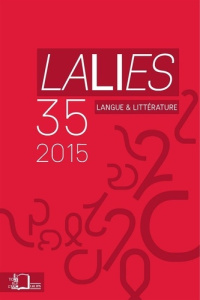 Lalies N° 35/2015 : Evian-les-Bains, 25-29 août 2014 - Petit Daniel