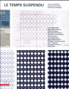 Le temps suspendu - Careri Giovanni ; Bernhardt Rüdiger