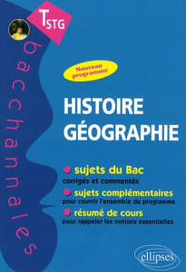 Histoire-Géographie Tle STG - Billard Hugo ; Galoisy Thomas