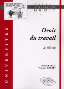 Droit du travail . 2e édition - Langé Daniel ; Roulet Vincent