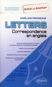 Letters anglais-français. Correspondance en anglais, l'incontournable ! - Anido-Freire Naïade ; Scharf Andrew