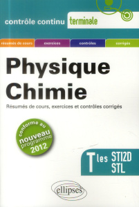 Physique Chimie Tles STI2D-STL - Le Moal Anthony ; Nicolas Elisabeth
