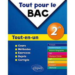 Tout pour le bac Seconde - Rauline Sébastien