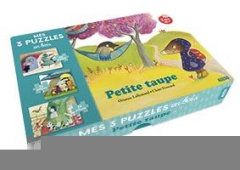 Mes 3 puzzles en bois Petite taupe - Lallemand Orianne ; Frossard Claire