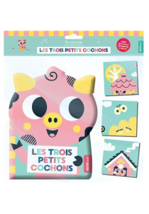 Les trois petits cochons. Avec un puzzle de bain de 9 pièces - Americo Tiago