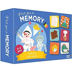 P'TITS JEUX - MON P'TIT JEU DE MEMORY - SPECIAL BELGIQUE - NOTAERT AMANDINE
