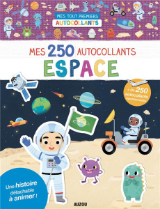 Mes 250 autocollants espace.   de 250 autocollants repositionnables - Wu Yi-Hsuan