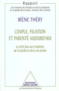 Couple, filiation et parenté aujourd'hui. Le droit face aux mutations de la famille et de la vie pri - Théry Irène