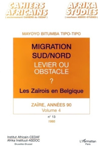 Cahiers africains : Afrika Studies N° 13 : Zaire dans les années 90. Tome 4 - Willame Jean-Claude
