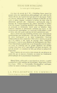 Essai sur Schelling. "le reste qui n'éclôt jamais" - Zizek Slavoj ; Doisneau Elisabeth